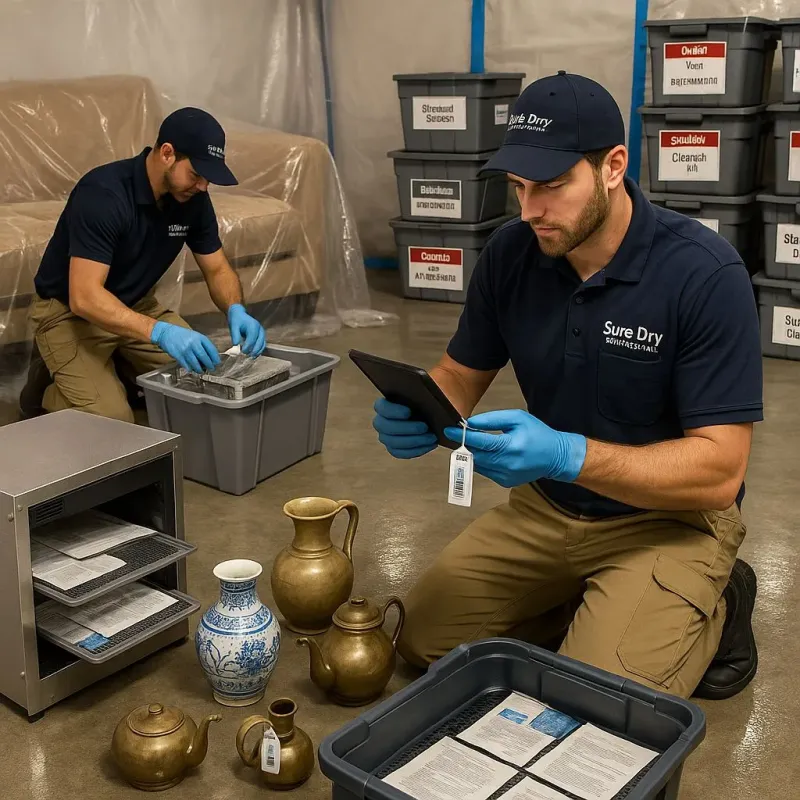 Content Protection and Restoration process in Bensenville, IL