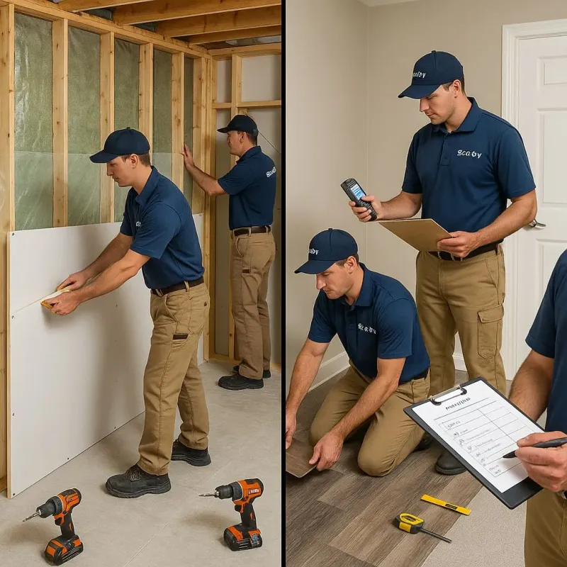 Repairs and Reconstruction process in Bensenville, IL