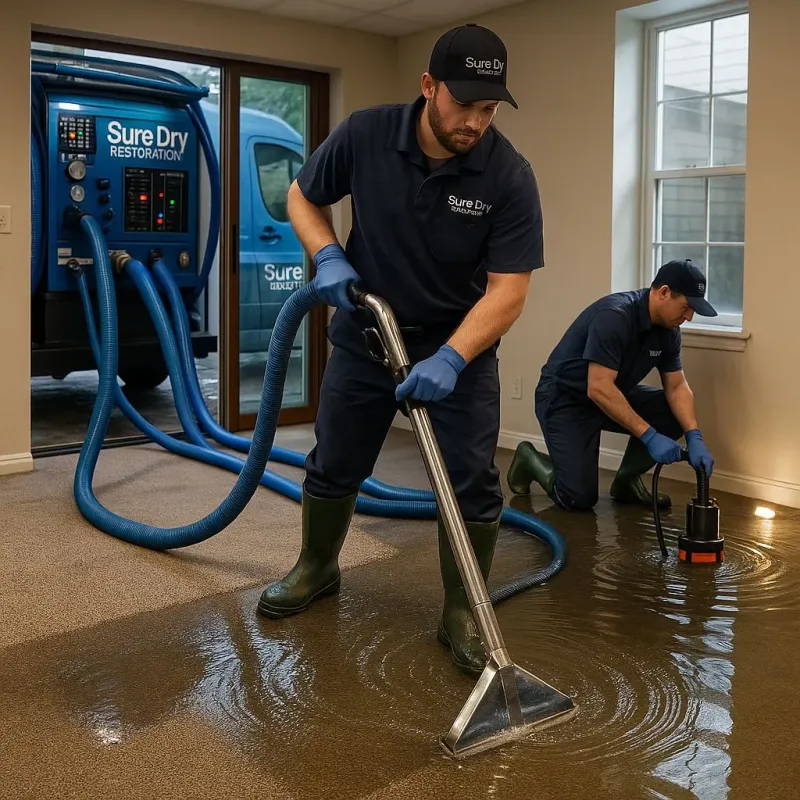 Water Extraction and Removal process in Bensenville, IL